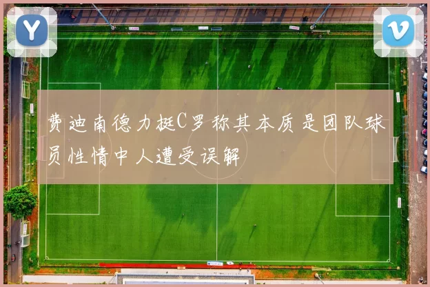 费迪南德力挺C罗称其本质是团队球员性情中人遭受误解
